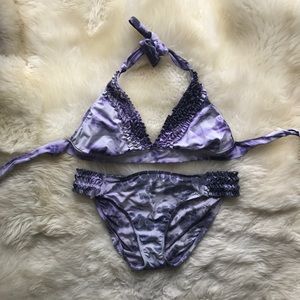 Lucky Brand | Tie Dye Bikini Set